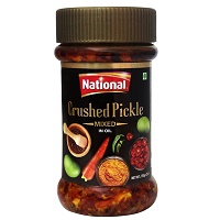 National Crushed Mixed Pickle In Oil 750gm